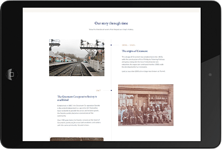 Nirox Limited ecommerce website redesign variations diplsay in a table